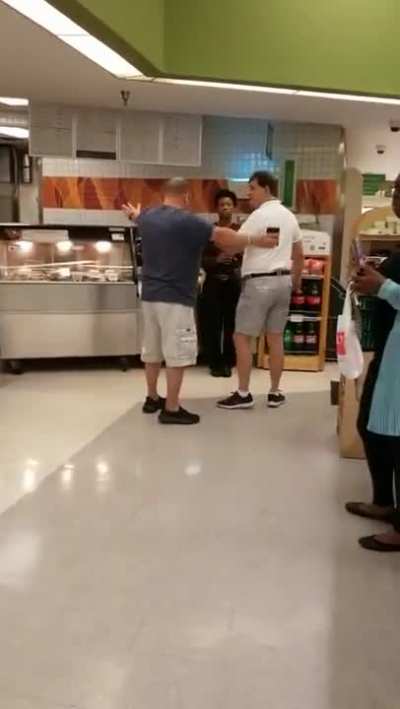 2 Guys Argue In Publix Like Kids