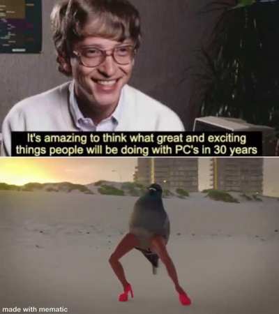 We have truly advanced