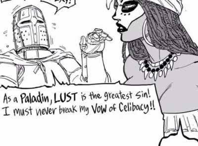 Those damned knights again…