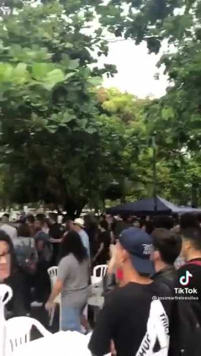Imagina como será as manifestações quando a pandemia estiver controlada