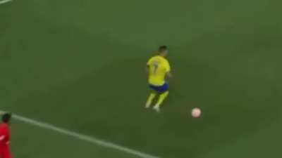 Did a ghost make Ronaldo trip?