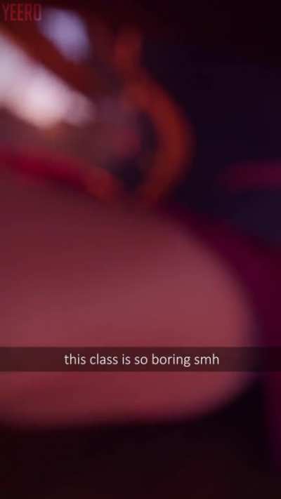 using your phone in class, dva needs some discipline👀