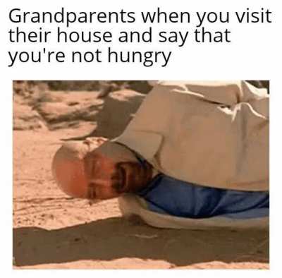 No, you have to eat!!!