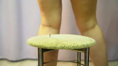 The place of tinies is under the giantess's butt! It's an axiom. So take yours!