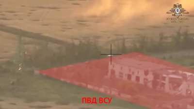 Ru pov: The crews of the Russian T-90s of the 291st regiment of the Southern Military District are methodically working to destroy the UAF fortified positions near Maryinka.