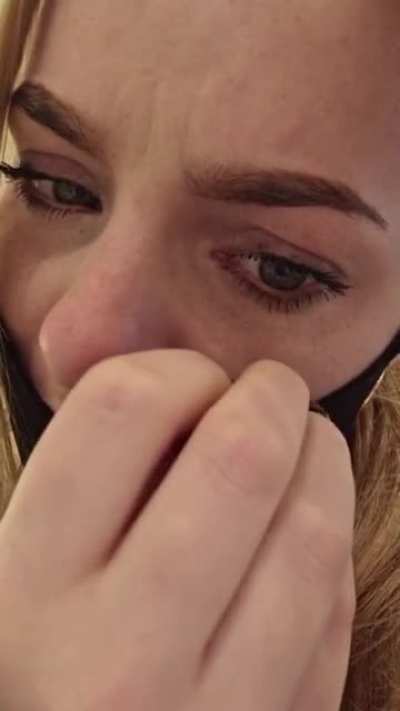 Hair wrapped around the eyeball?