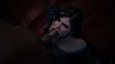 Yennefer sucking dick (Pewposterous, Audiodude) [The Witcher]