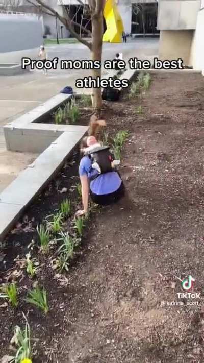 Moms are the best athletes