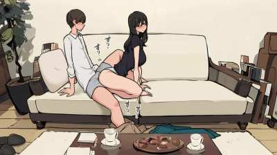 Girlfriend making a first move