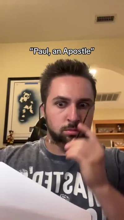 you know you've fucked up when Paul sends your church a personal letter