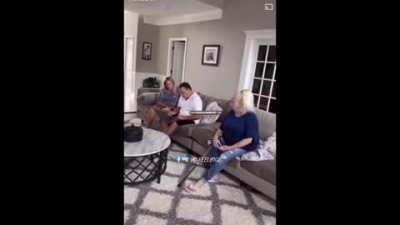 Checking account balance prank
