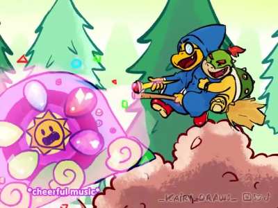 is kamek a clone or is it a whole species and one of em raise bowser?