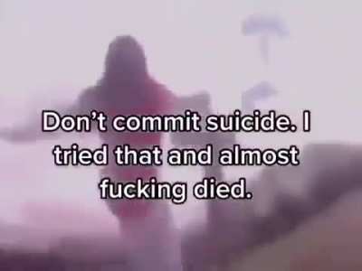 Trust me, you'll die if you try