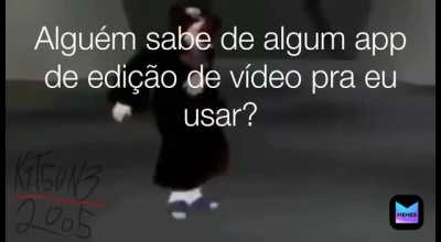 Alguém sabe??