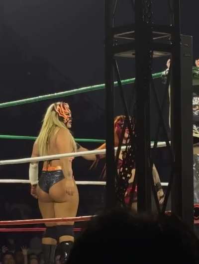Different angle from her match at Lucha Juarez 2/15/26