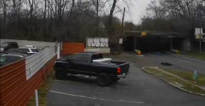 Gotta know how tall your truck is. Driver is okay.