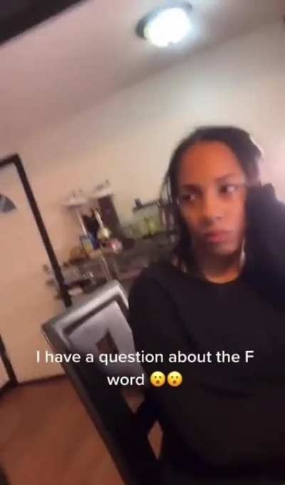 Idk what she thinking