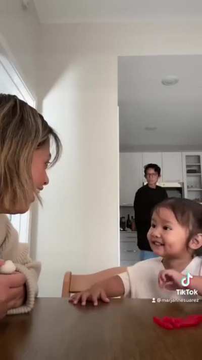 the little girl's voice 🥺