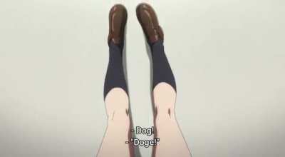 Cat, Dog, Handstand [Lycoris Recoil]
