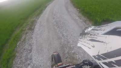 A try to be fast before realising my rear Tyre bearing were gone