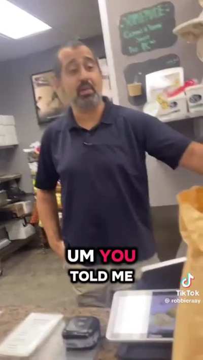 He's had enough.