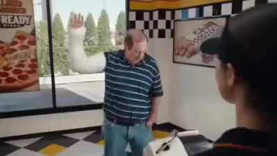 Doing everything for pizza