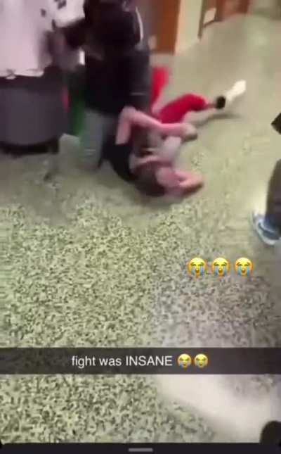 Fight at my school (knocked clean out)