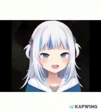 AmeSame Hot, and we all know how Gura would canonically react in this situation