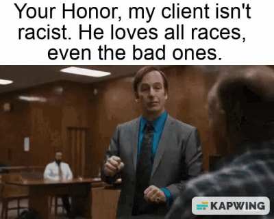 im not racist