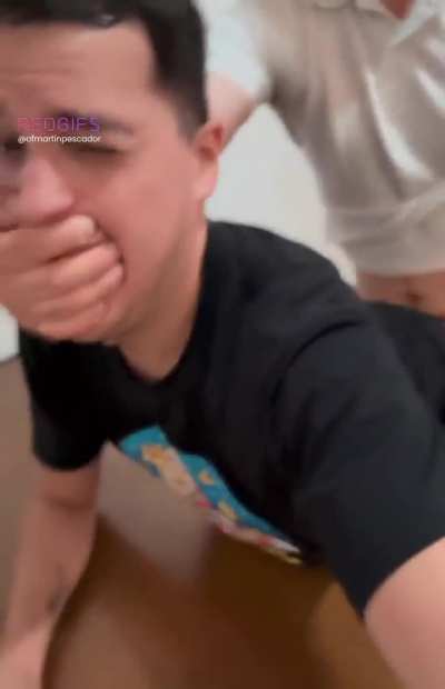I went to his office so he could use my holes