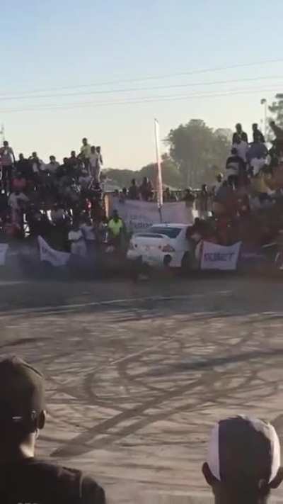 Drifting gone wrong