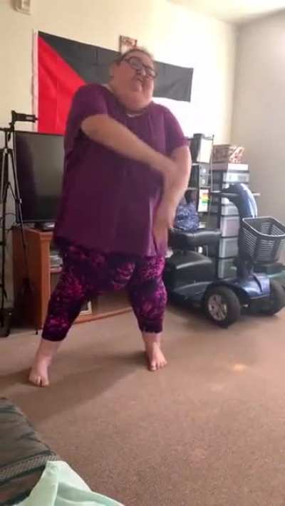 She's so good because has been dancing since she was 3
