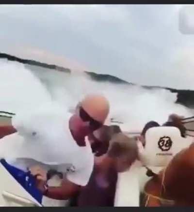 Enjoying and having fun on the sea.