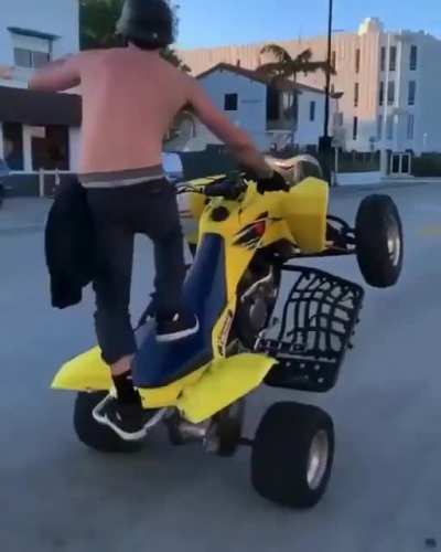 to show off