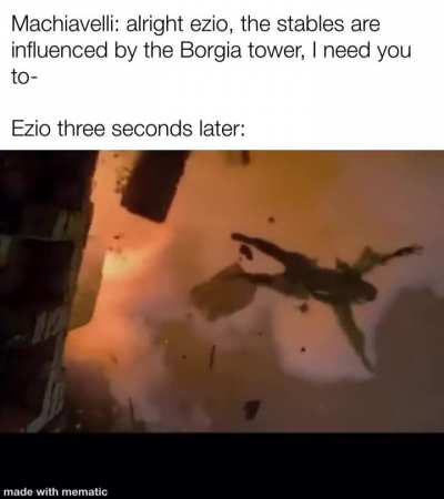 Ezio go weee