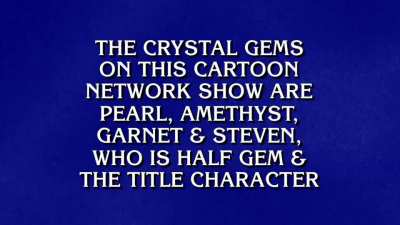 In honor of the late Alex Trebek, here's video of that one time Steven Universe appeared on Jeopardy