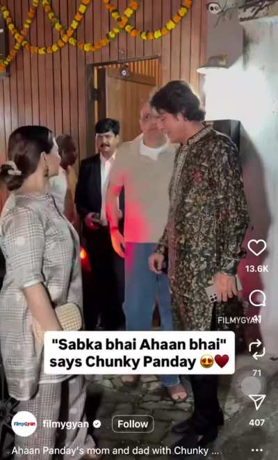 Paps requesting for a glance of Ahaan