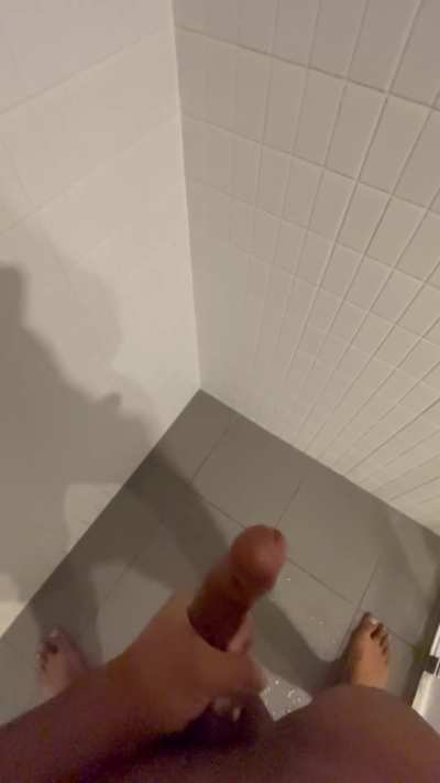 Cum shower