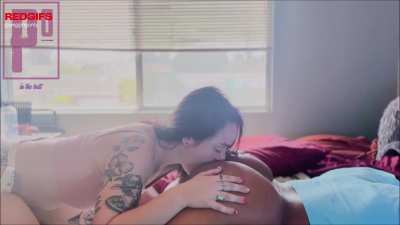 Hot Interracial couple takes turns fucking each other