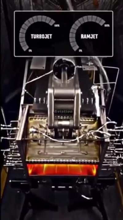 First successful transition from turbojet to ramjet