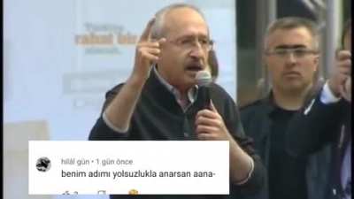Kemal Kılıçdaroğlu once said...