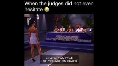 Blursed catwalk