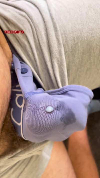 Cumming hands free through soft calvin klein panties after I just couldn’t hold back anymore 🥵
