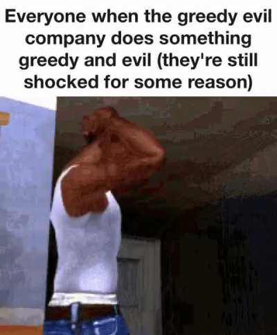 Imagine my shock