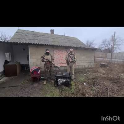 Hi, Reddit! Finally, we have received a video report from our guys with a diesel generator purchased with your donations. THANK YOU ALL:)