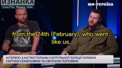 🚨BREAKING narrative: “The soldiers are running out.” — Ukrainian TV