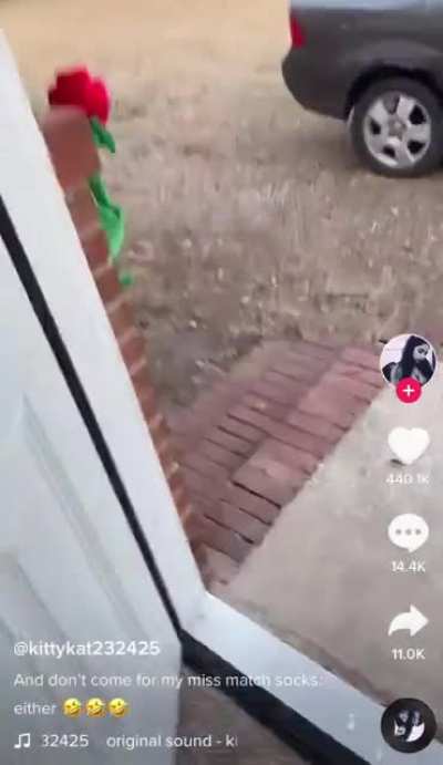 She took the phrase “doing the laundry” literally