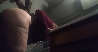Took this married 50 year old big ass office MILF and showed her why BBC is the best 