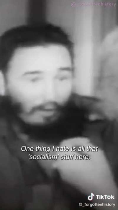 Fidel Castro dates a capitalist