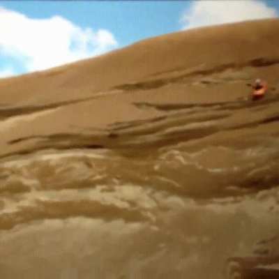 Using a boat on land